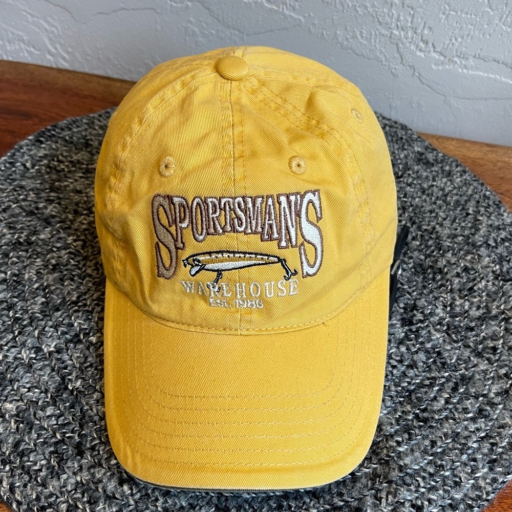 Sportsmans Wearhouse Yellow Cap Hat